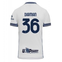 Camisa de time de futebol Inter Milan Matteo Darmian #36 Replicas 2º Equipamento 2024-25 Manga Curta